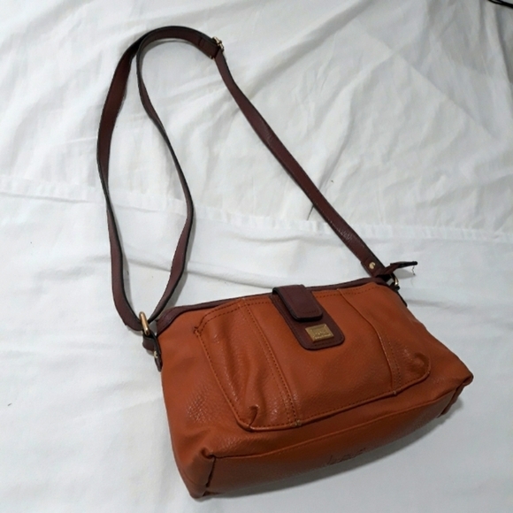 Boc  Shoulder/Crossbody Camel Bag Zipper for Closure - Picture 10 of 15